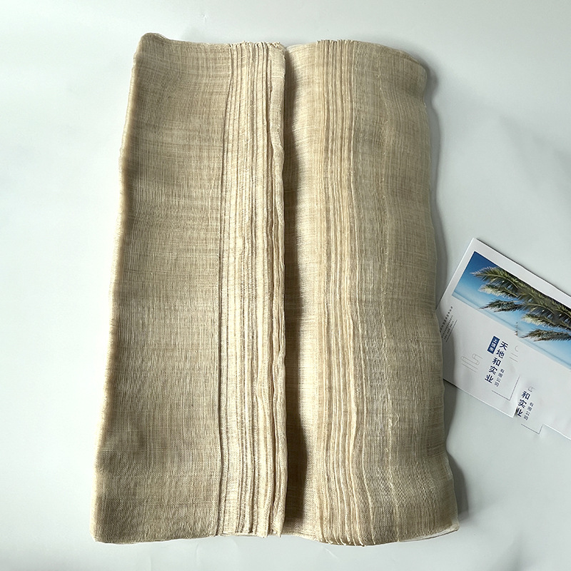 Handmade Banana Linen Interior Decoration Decoration Linen Roll Ethnic Clothing Home Textile Decoration Cloth Sicena Plum Linen Wholesale