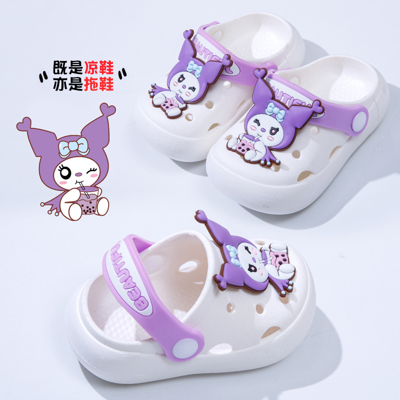Cartoon Children's Non-Slip Clogs Wholesale Summer Slippers for Toddlers and Girls Summer Sandals Children's Sandals Kids