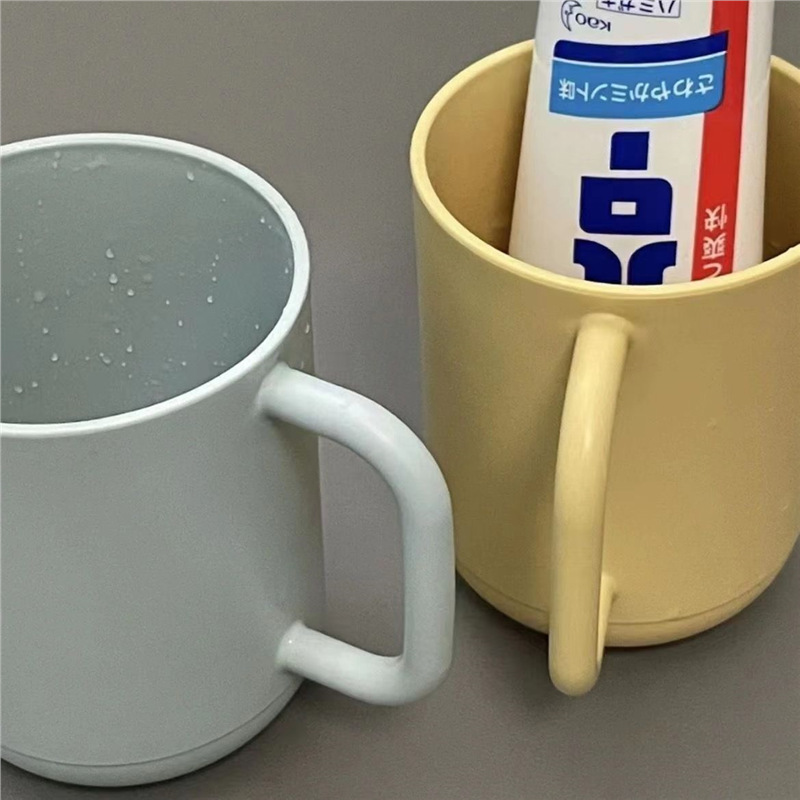 Кубок для чистки зубов в японском стиле, простой стиль, для студентов, пара, пластиковый, для полоскания рта