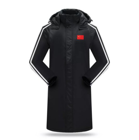 Winter Sports Coat Cotton-padded Clothes Men's Fleece-lined Warm Cotton-padded Jacket Student Class Clothing Wushu Clothing Group Uniform School Uniform