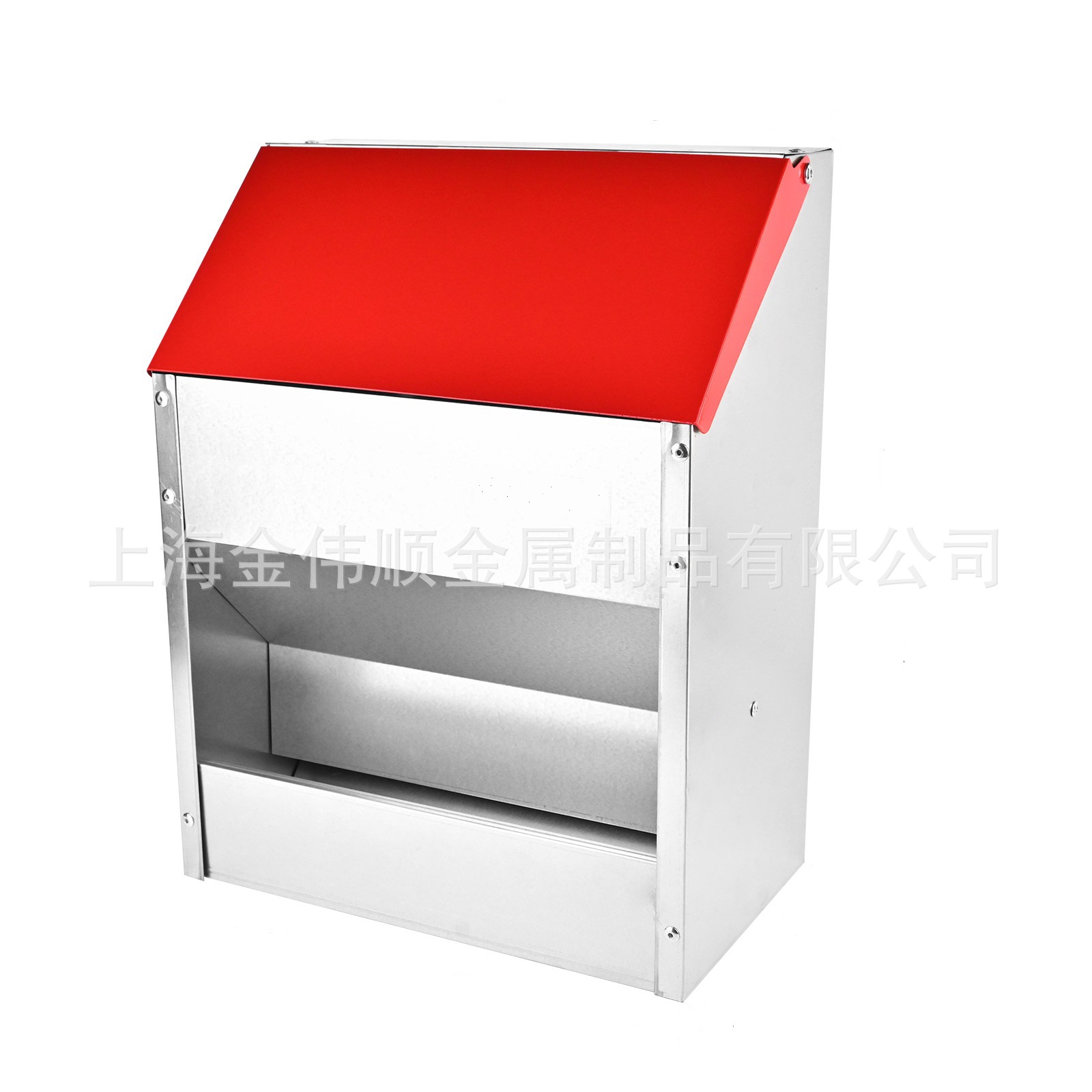 Кормушка для кур, утолщенная оцинкованная чаша для корма, ведро для корма для кур и домашней птицы