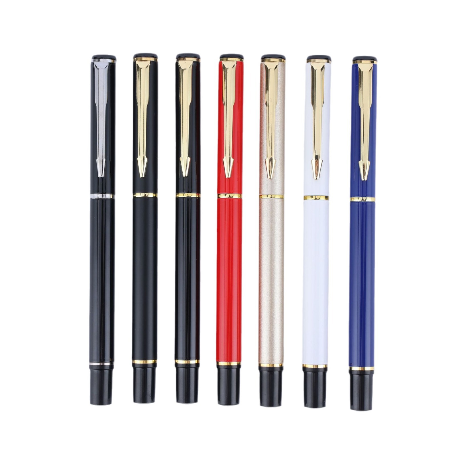 Metal Large-Capacity Gel Pen Ball Pen Business Office Signature Pen Advertising Pen Printed Logo Gift Pen 801