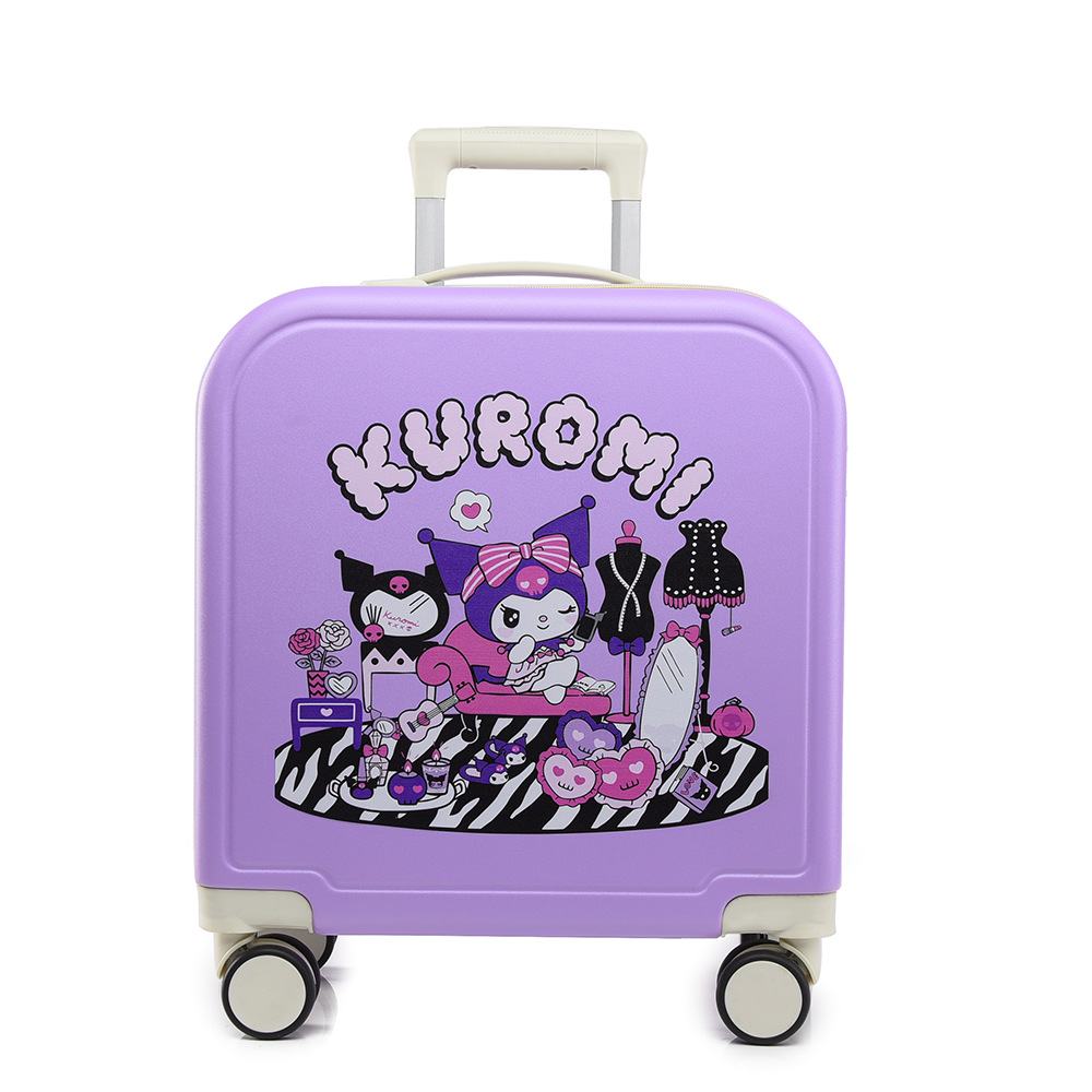 New 20inch Children's Luggage Universal Wheels Cartoon Cute Trolley Case Large Capacity Lightweight Suitcase Boarding Case