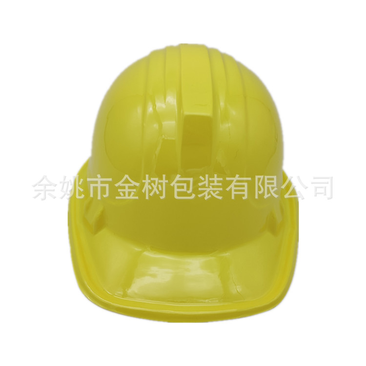 Disposable color plastic children's engineering cap toy cap PVC party Children's cap stage performance cap