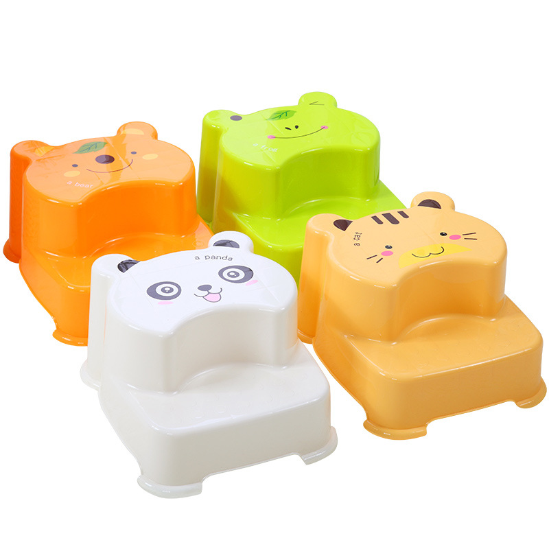 Xinbeile Kidsren's Washbasin Step Stool Baby Washbasin Step Stool Brushing Teeth Washing Face Step Toilet Step Stool