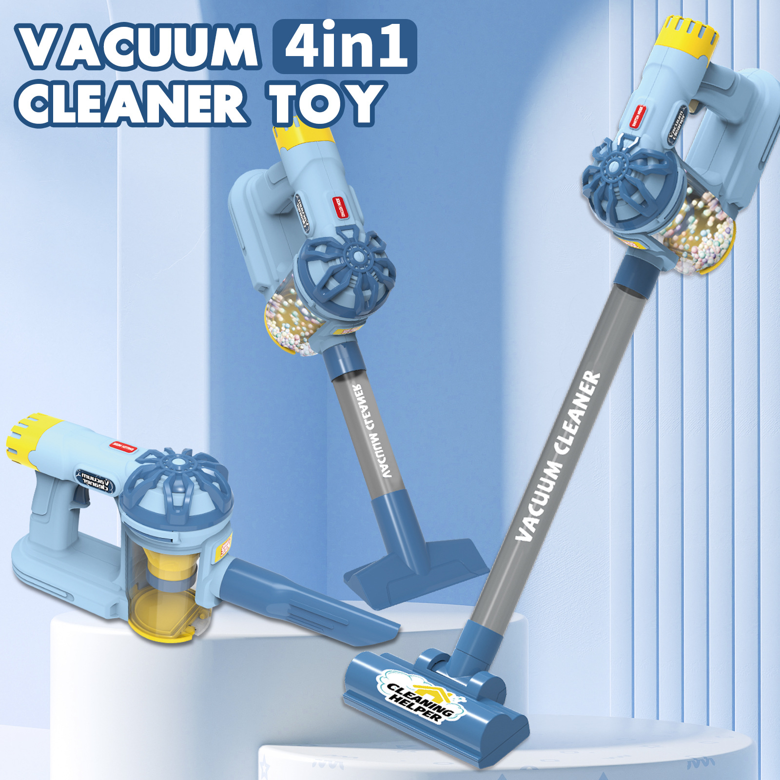 Игрушка-симулятор электрического пылесоса для детей, уборка в игровом доме, набор игрушек для уборки