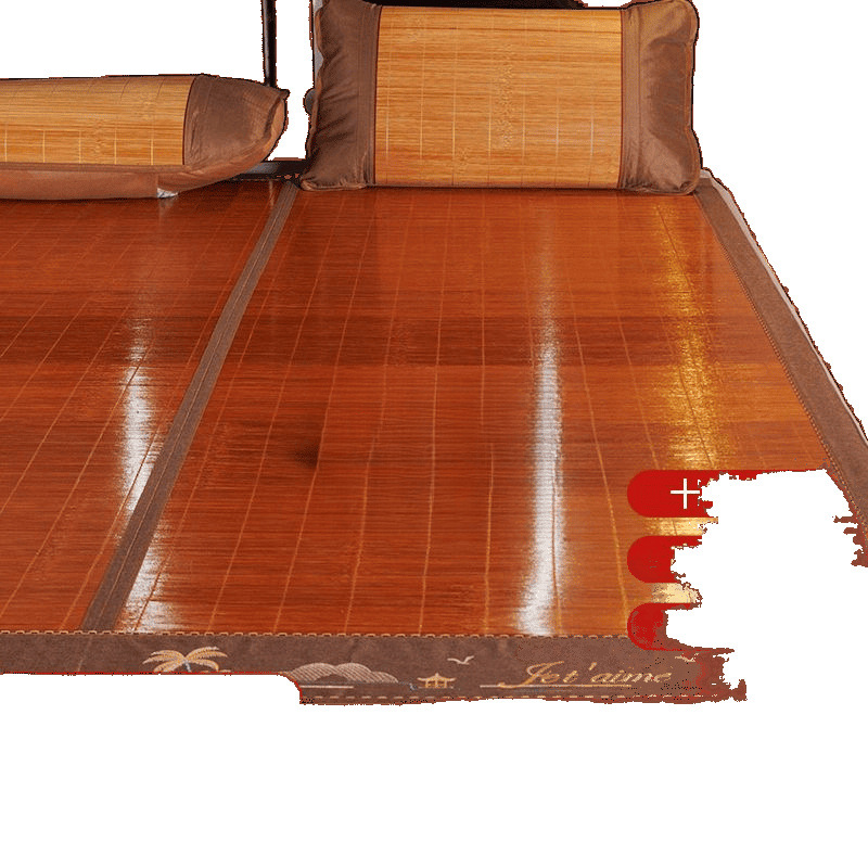 Bamboo Mat, Straw Mat, Student Dormitory Double-Sided Folding Bed Mat, Single Summer Double Mat, Air-Conditioned Mat