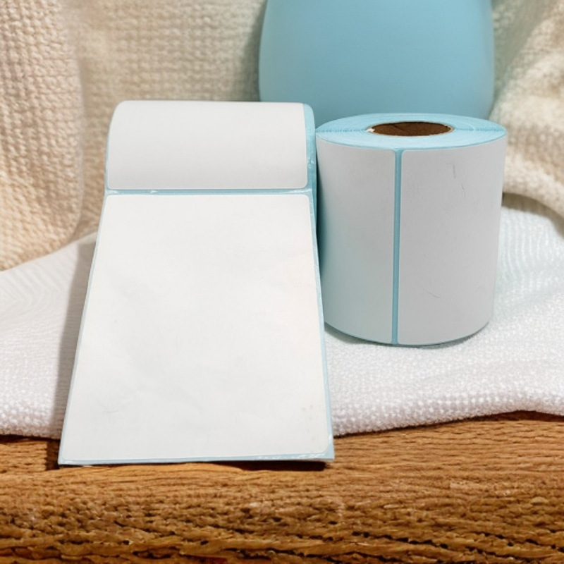 Three-Proof Thermal Label Printer Paper 50*30100*100*1507060 Adhesive Sticker in Stock