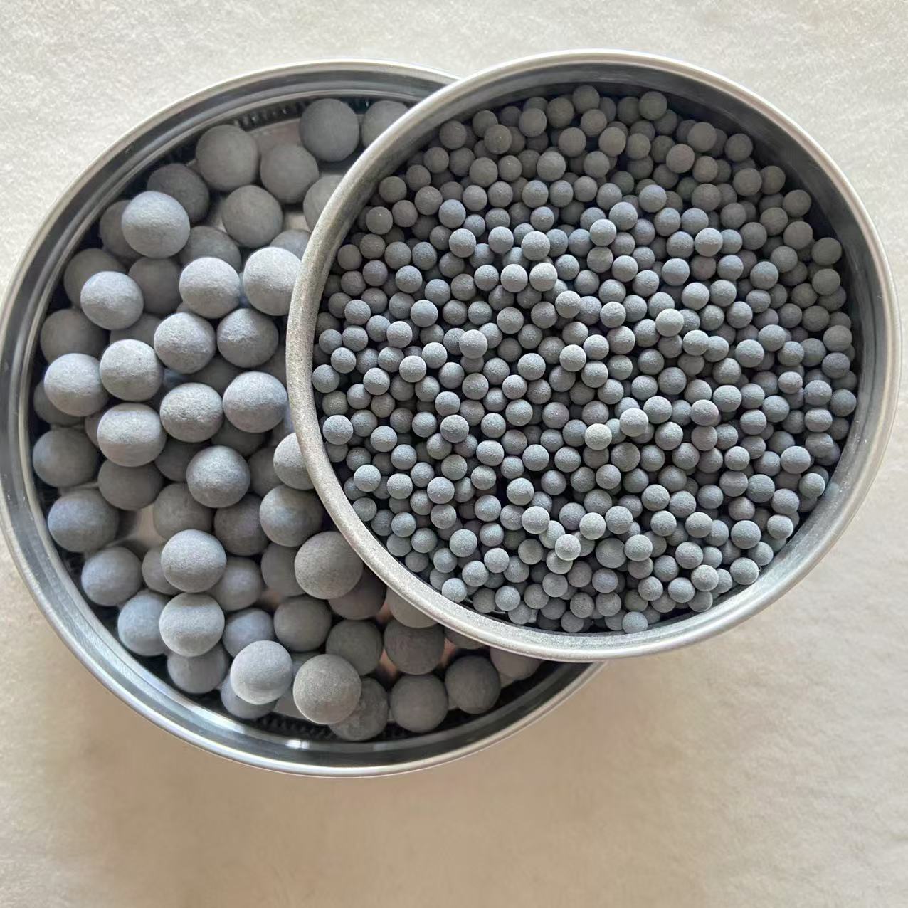 Минерализованные шарики турмалина 2-3 мм, наполнитель для матрасов, серый турмалин, турмалиновые шарики