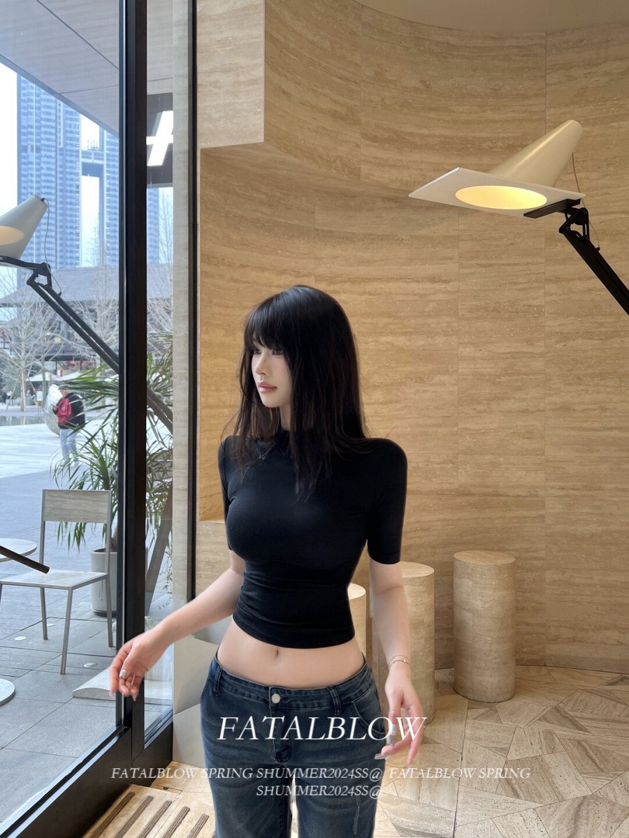 Сексуальная черная футболка с коротким рукавом для женщин, летний стиль, облегающая, короткий рукав, открытые плечи