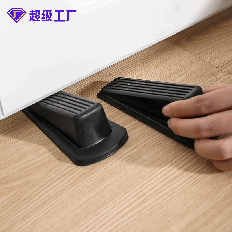 Explosive door stop door block top door artifact anti-theft in stock household safety block anti-collision wind stop door plug wholesale