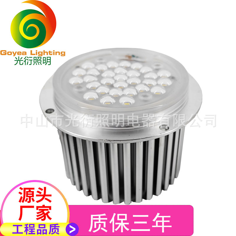 Светодиодный круглый модуль, магнолия лампа садовый световой модуль источник света 30W с возможными углами