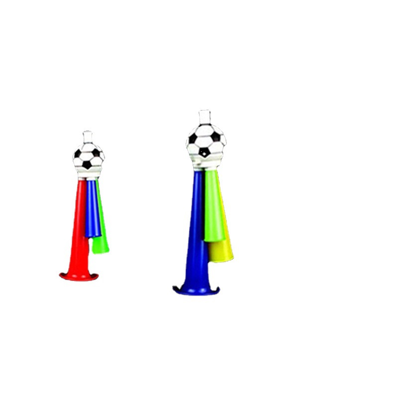 Creative Stationery Football Horn European Cup Game Cheers Three-tone Horn Toys Large, Medium and Small Horn Toys