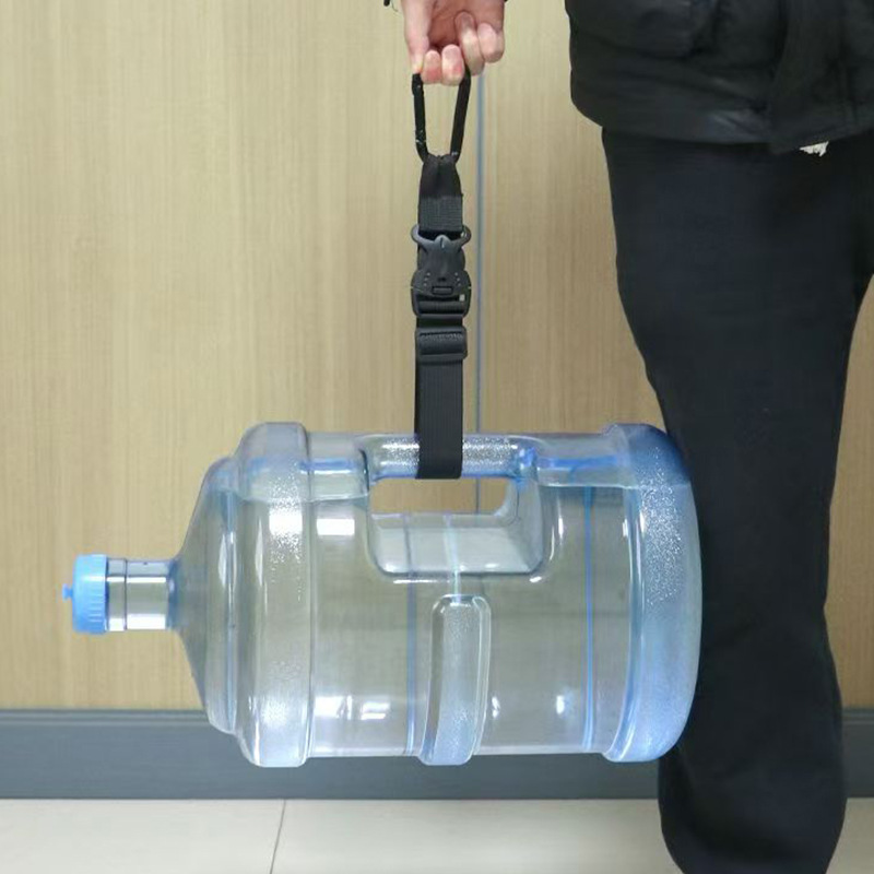 Adjustable Luggage Case External Hanging Buckle Multi-function Backpack Hook Outdoor Mountaineering Bag Lanyard Suitcase Strap