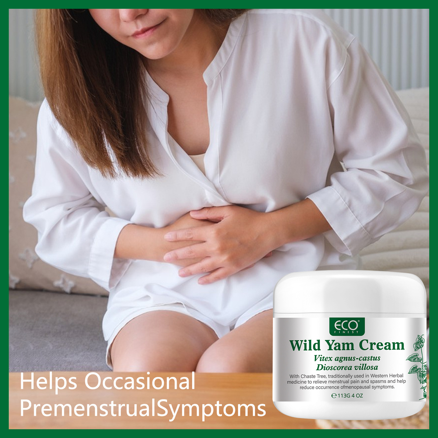 Cross-border Exclusive Hormone Balance Treatment Cream Yam Cream Wild Yam Cream Women's Period Relieve Spasm