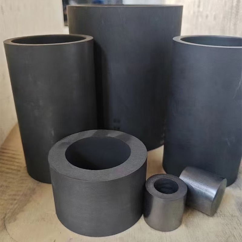 Graphite Crucible High Purity High Temperature Resistant Straight Corrosion Resistant Durable Kiln Stove Special Direct Supply Energy-Saving Antioxidant