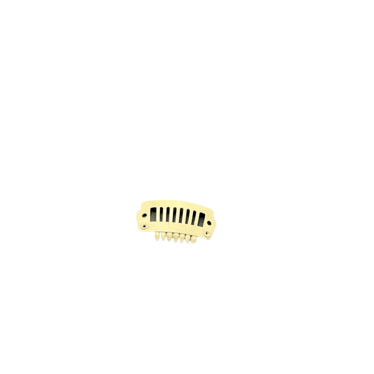 Pet Hair Clip Plain Clip DIY Special Bb Clip Non-Slip Non-Falling Wig Dog Stainless Steel Comb Clip Off-White
