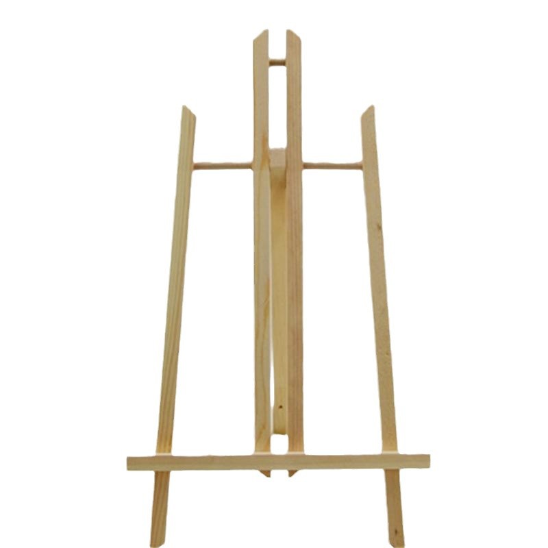 Wooden Trapezoid Triangle Easel 30 40 50 Mini Small Easel Children's Painting Small Easel Desktop Easel