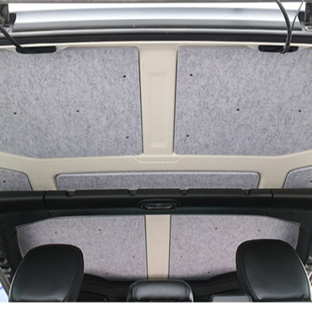 Подходит для Wrangler 0.9-1.2кг, двери, четырехдверный внедорожник, изолированный потолок без клея, бесшовная звукоизоляция