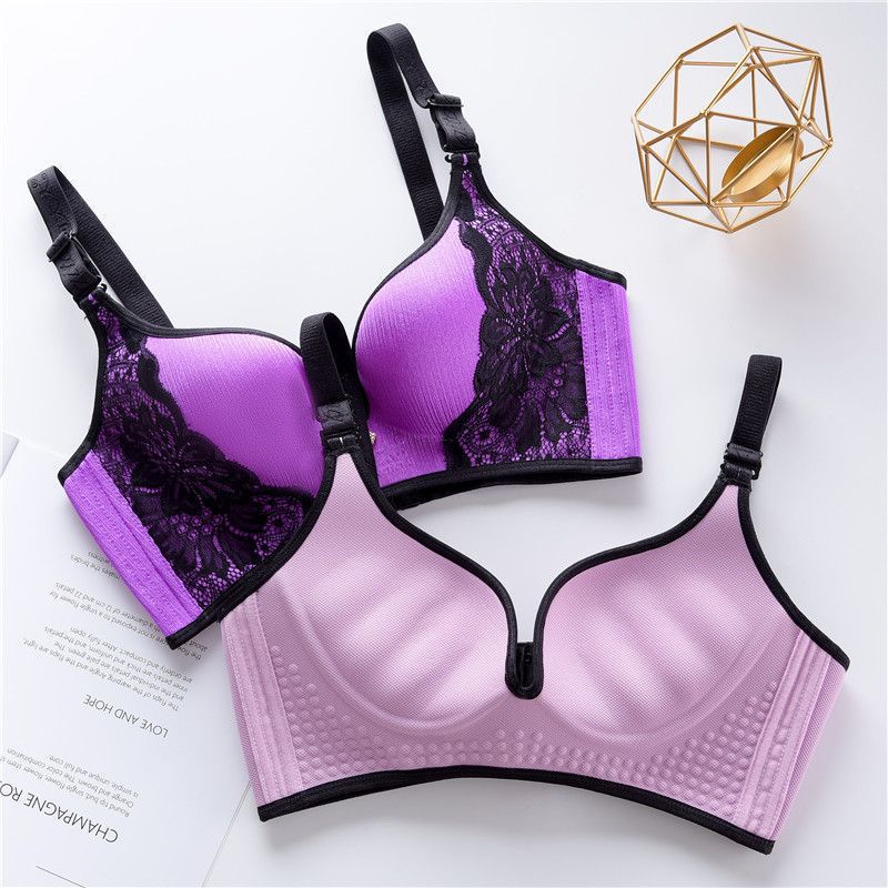 Official direction big underwear suit small chest upper support gather up accessory breast bra comfortable breathable thin sexy