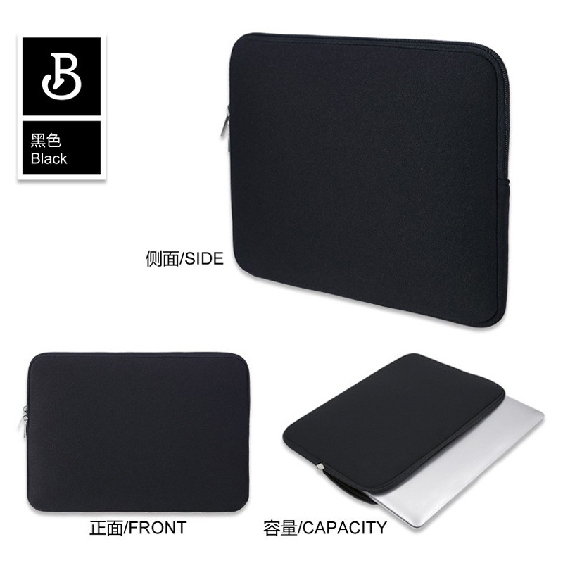 Computer Bag Laptop Liner Bag Foam Anti-Fall Tactical Tablet Protective Cover Cross-Border 12345.6inch Factory