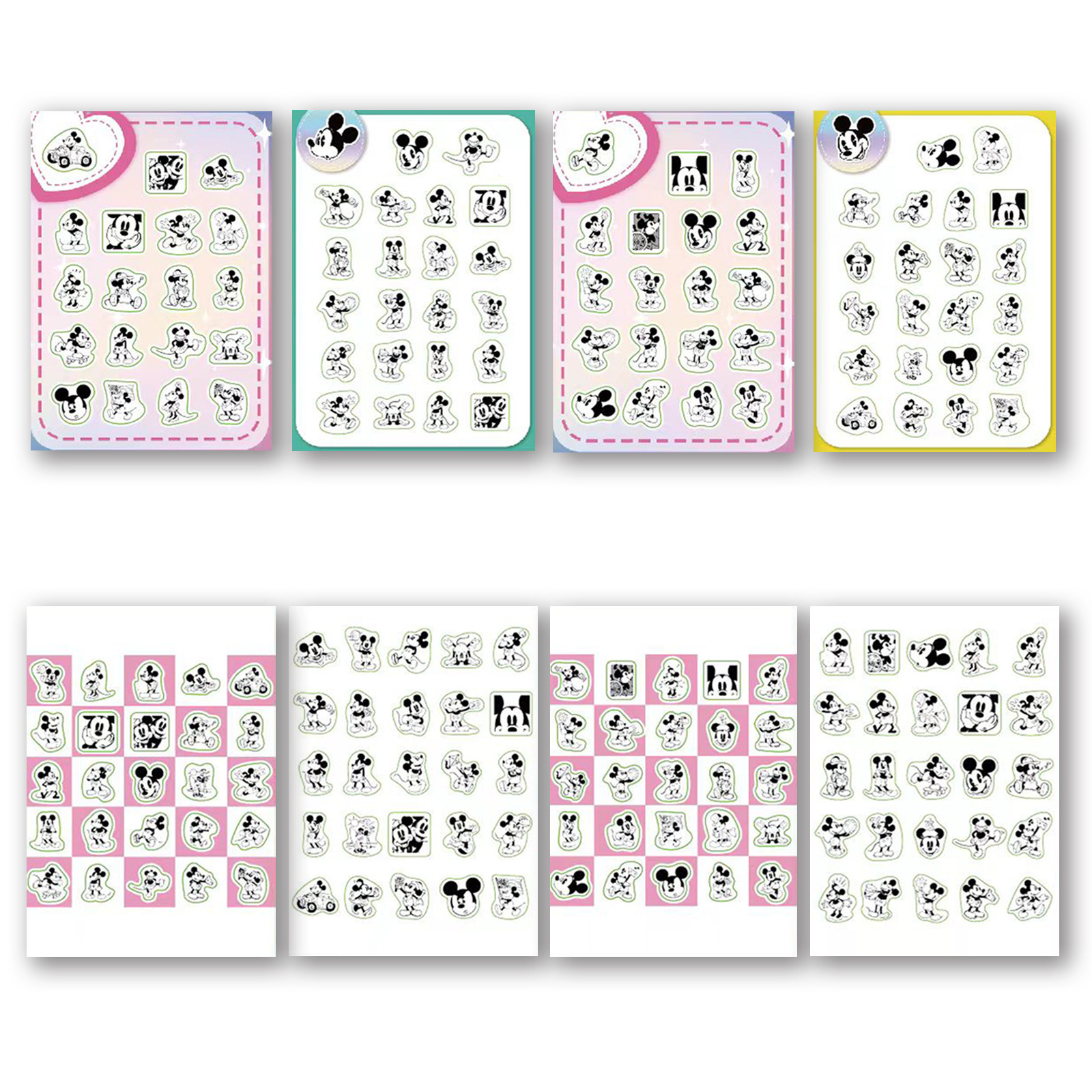 Creative Stickers Guka Sticker Book Adhesive Postcard Cute Cartoon Animation Image Design