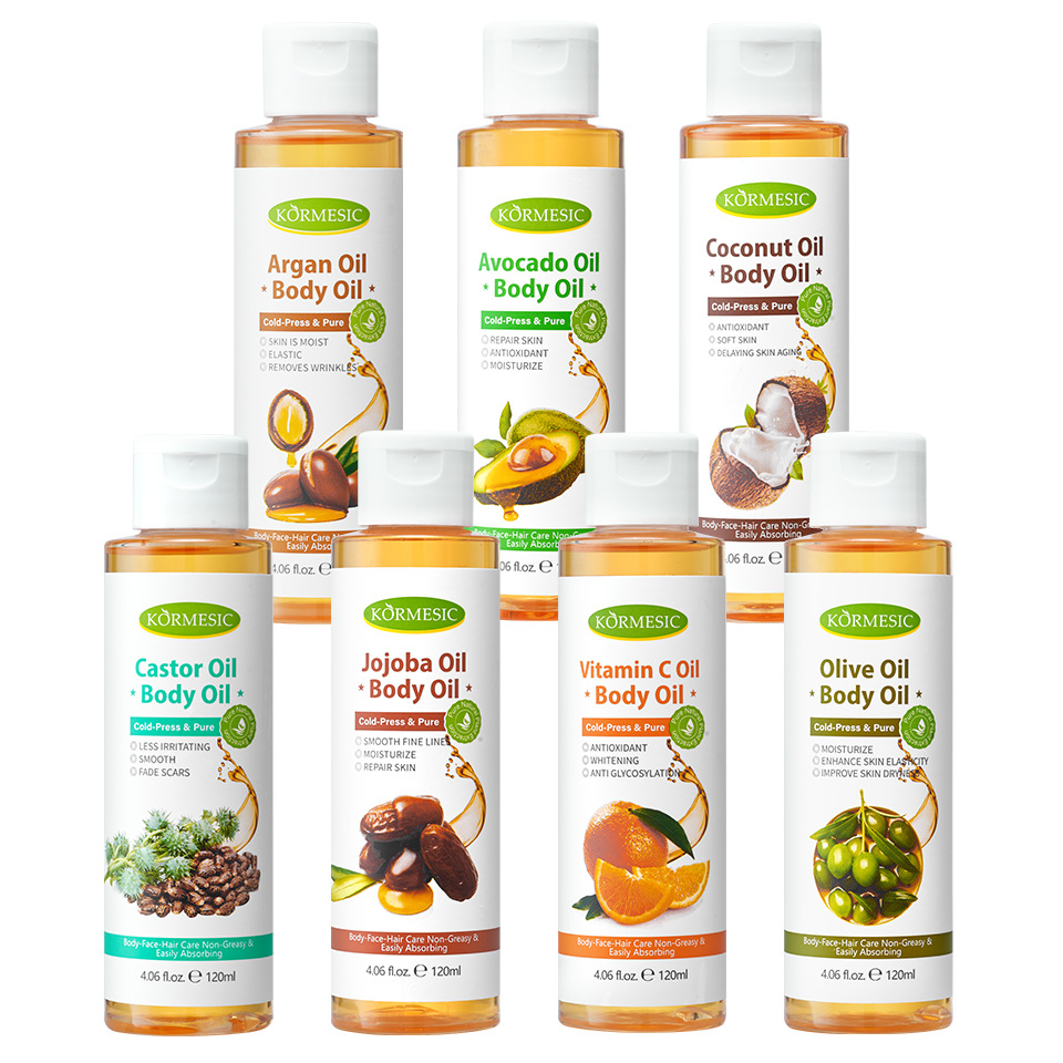 Full English Body Massage Oil, the Same Product as on Amazon, Moisturizes and Nourishes the Skin Kormesic Massage Oil