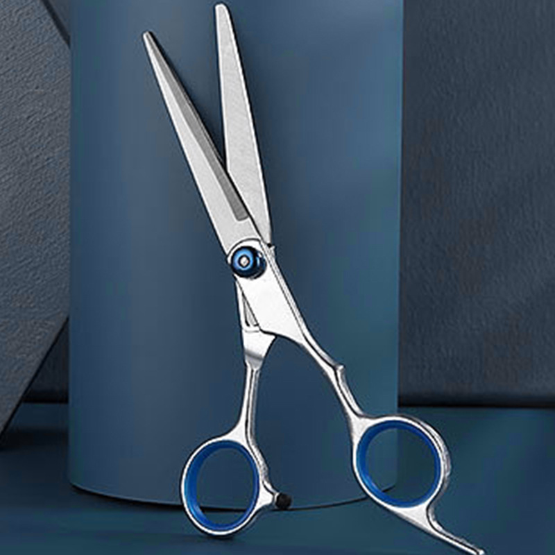 Manufacturers supply hairdressing scissors 6 inch steel scissors low-grade split scissors hairdressing scissors flat scissors teeth scissors bangs curved scissors