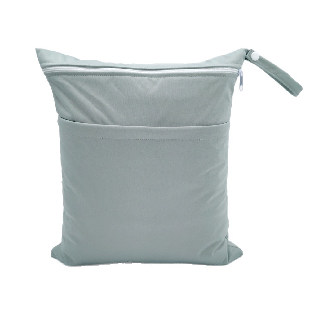 Morandi Color Tsoocosy Double Zipper Washable Diaper Bag Storage Bag Clothing Storage Bag Wholesale