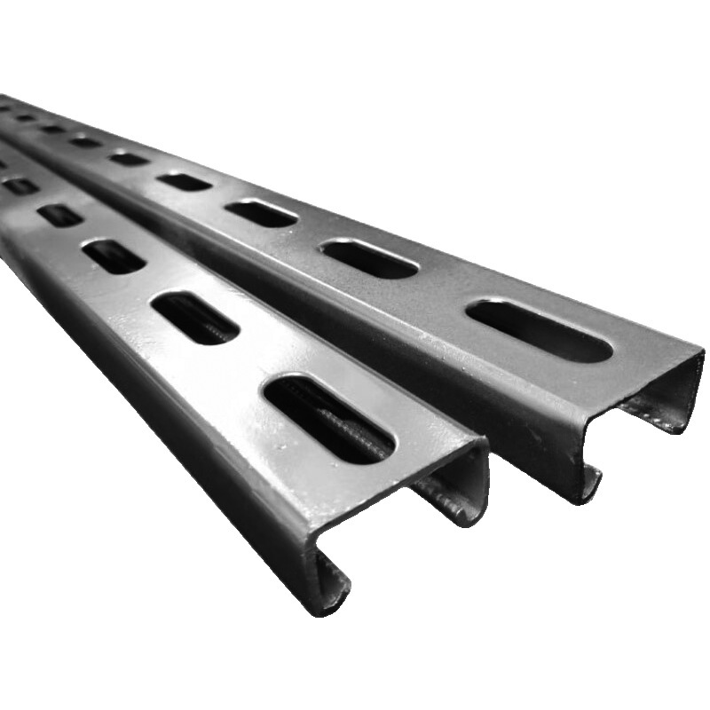 Tianjin Cold-Bent C-Shaped Steel Punched Roof Purlins Hot-Dip Galvanized Inverter Photovoltaic Brackets Bipv Earthquake-Resistant Brackets