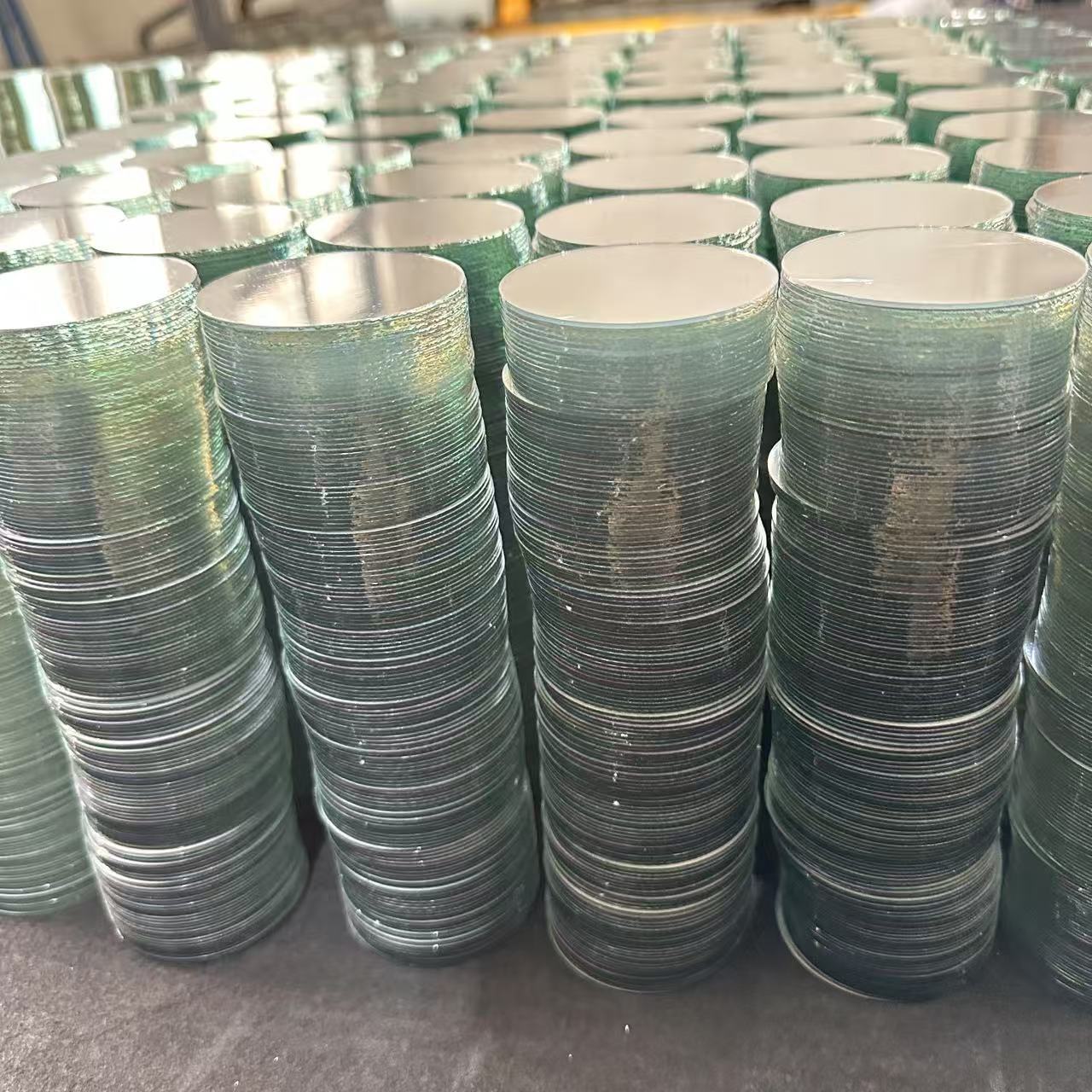 Wholesale Round Glass Lens Cosmetic Lens Single-Sided Lens Special-Shaped Glass Mirror Bathroom Lens Production and Processing