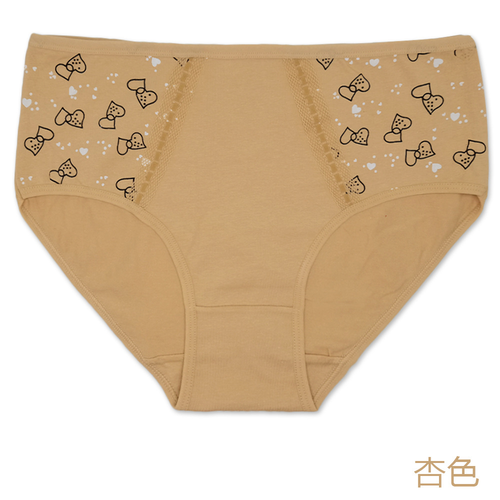 Foreign trade women's plus size printed underwear women's plus size Mummy pants wholesale cross-border manufacturers supply cotton underwear wholesale