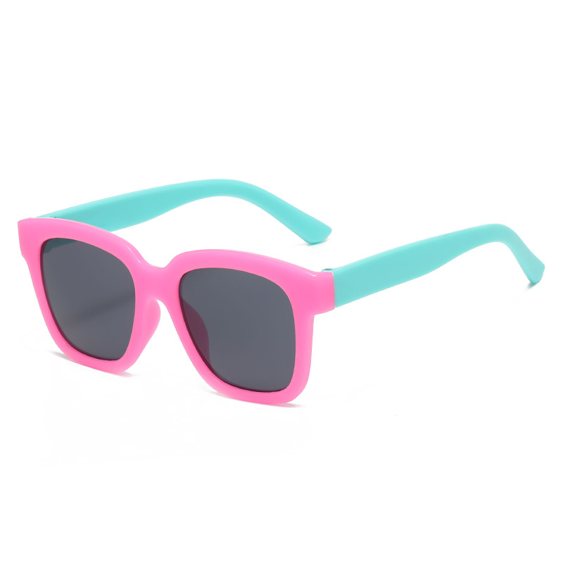 Fda Registration Kidsren's Sunglasses Cross-Border European and American Kidsren's Sunglasses Amazon Export Colorfuled Glasses Sun Protection 8277