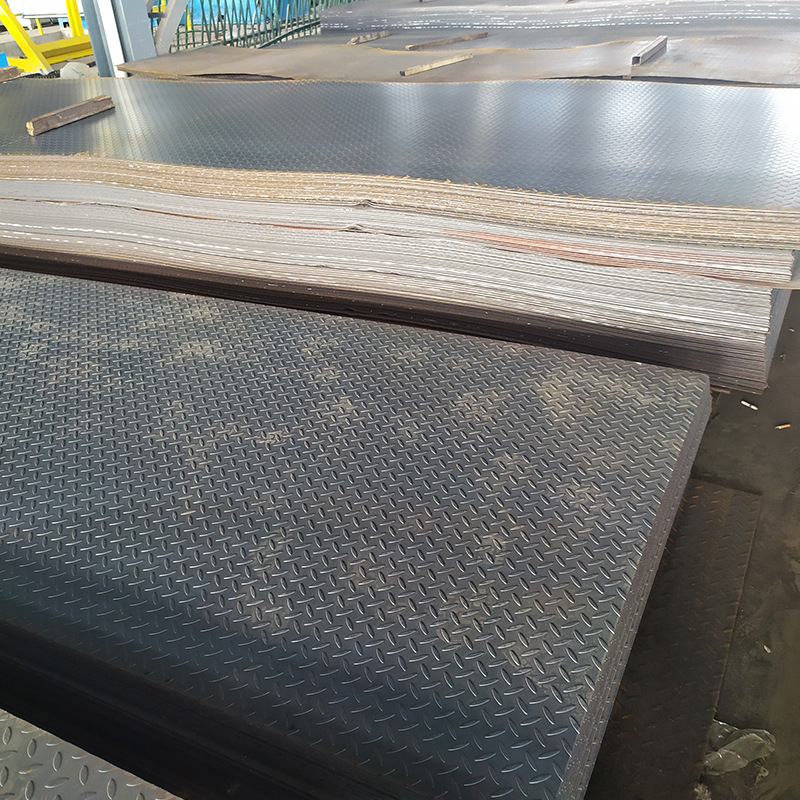 Fengtong spot pattern steel plate 4mm 8mm 12mm non-slip pattern plate galvanized pattern plate can be cut to length