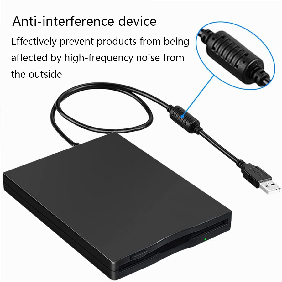 Oem Customized USB External Floppy Drive Laptop External Portable Floppy Disk Drive Reads and Writes 1.44 Floppy Disk