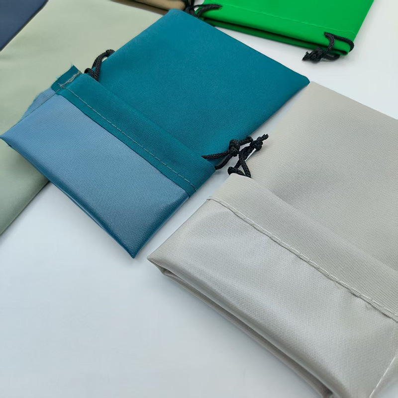 Glasses Case Glasses Bag Sunglasses Bag Factory Wholesale Sunglasses Colorful Storage Drawstring Flap Pocket Pants Ready for Delivery