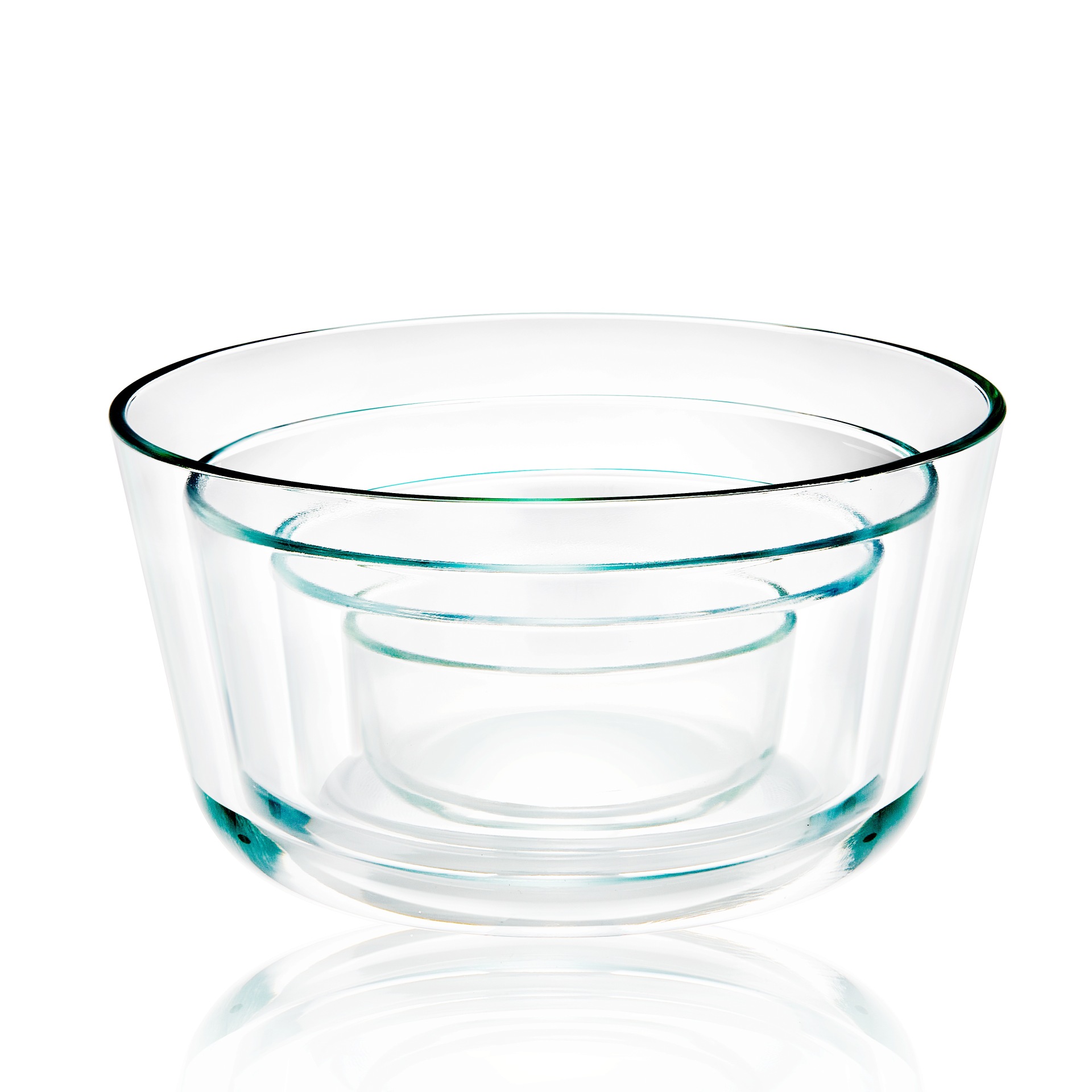 Lino Factory High Borosilicate Glass soup bowl straight edge round microwave oven oven with lid sealed household negative pressure fresh-keeping box