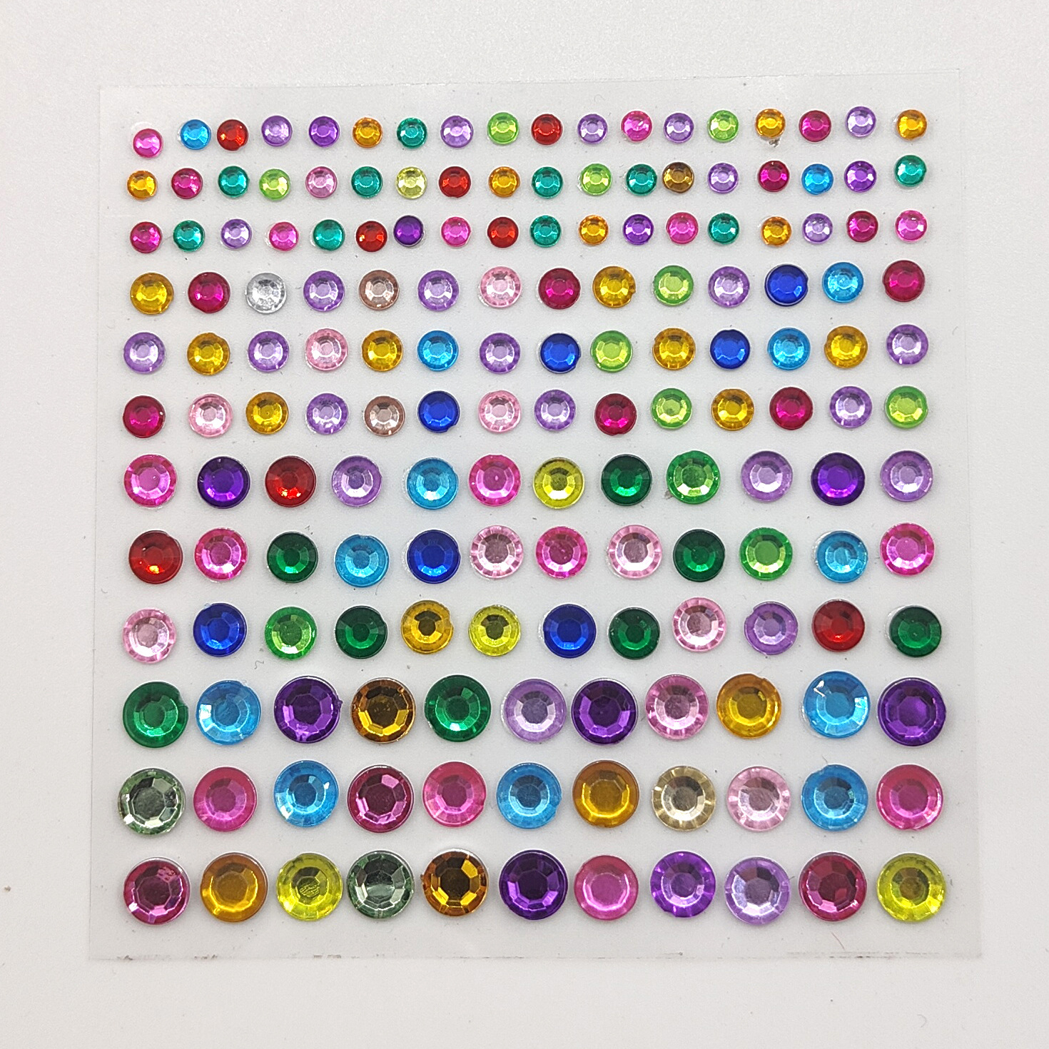 Spot Wholesale 3.4.5.6mm Cross-Border Eye Diamond Stickers Gemstone Diamond Stickers Shiny Eye Stickers Crystal Diamond Stickers