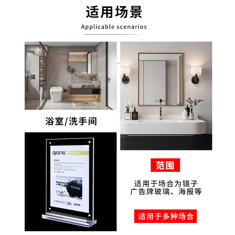 Custom Mirror Nail Decorative Cap Glass Mirror Decorative Cover Fixing Screw Concealing Cover Sign Advertising Nail Decorative Nail Buckle