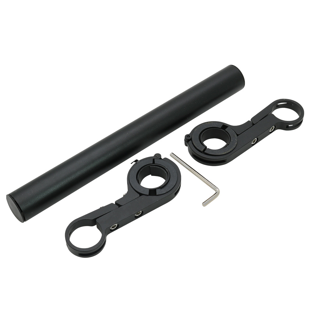 Bicycle extension rack aluminum alloy double rod extension rack mountain bike extension rack bicycle accessories