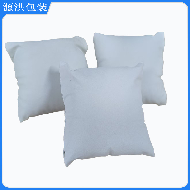 High-End Velvet Single-Layer Pillow Silk Cotton Buddha Bead Bracelet Display Props Watch Box Inner Pillow Fixed Pillow Wholesale