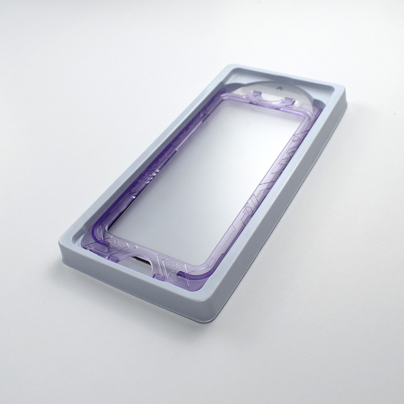 Professional supply mobile phone case film blister tray digital packaging blister inner PVC white blister transparent environmental protection