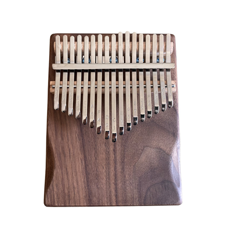Cross-Border Wholesale 17-Tone Solid Thumb Piano Kalimba Finger Beginner Musical Instrument Kalimba Piano Beginner