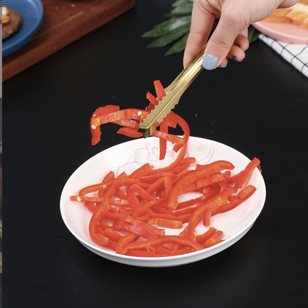 Rust steel coriander clip mini food clip food bread clip sugar clip ice clip ice clip