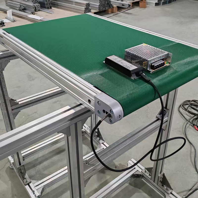 Electric Roller Conveyor Line Design, Automated Assembly Workshop, E-Commerce Express Sorting Small Belt Assembly Line