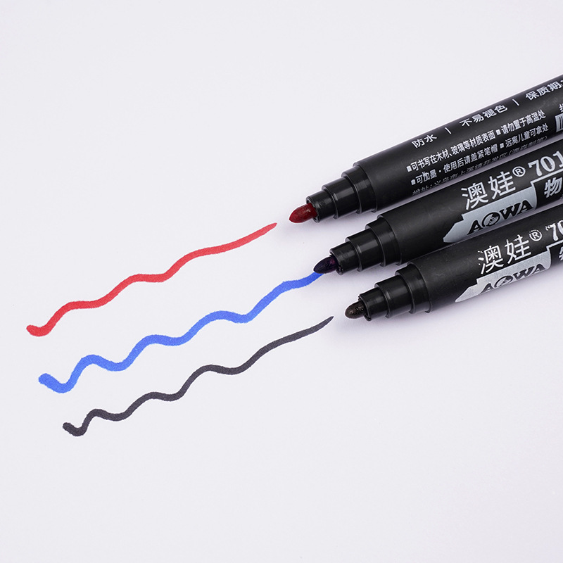 Marker Waterproof non-fading Oily Inkable Thick Large-head Pen Marker for Express Logistics Office