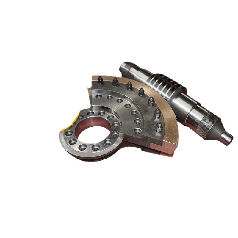 Precision worm turbine worm drive turbine transmission parts fan-shaped turbine worm 42crmo precision worm gear worm