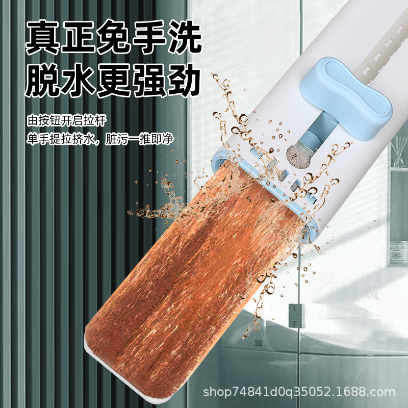 Genuine Desktop Mop Popular Mini Mop Hand-Washable Household Cleaning Mop Kitchen Cleaning Labor-Saving Mop