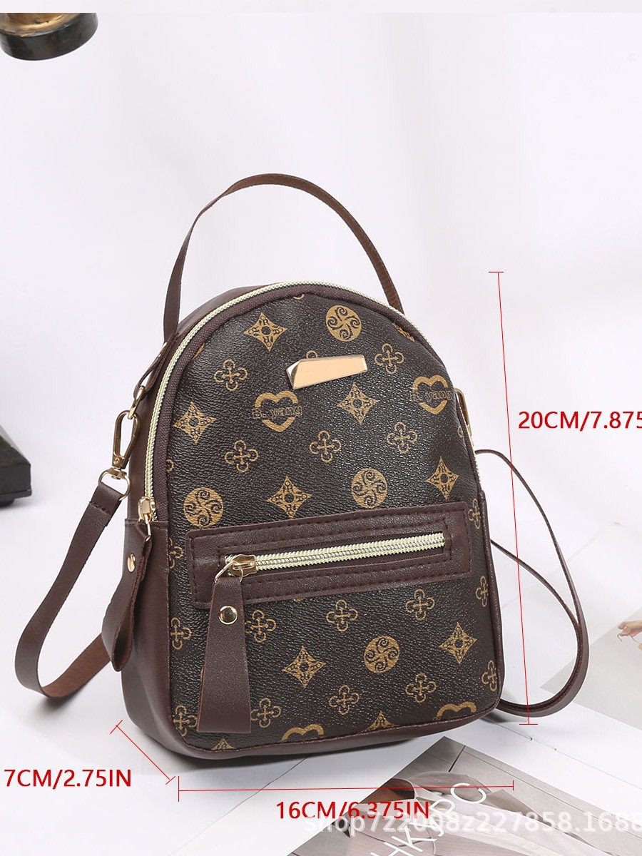 Flower Backpack 2025 Ladies Bag Fashion Backpack Women's Bag Women's Fresh and Sweet Student School Bag Wholesale