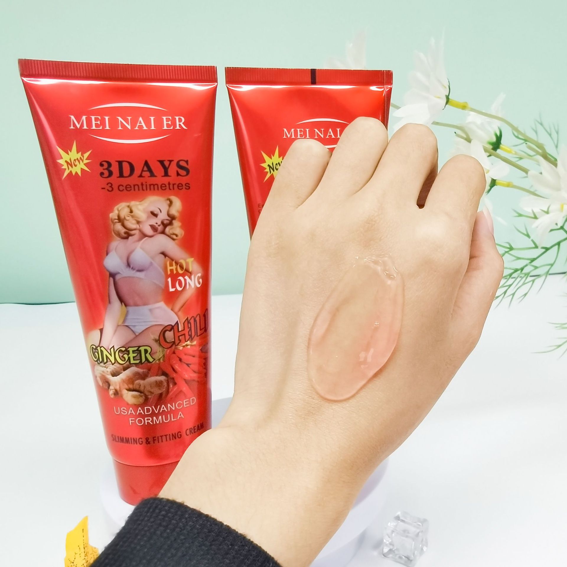Cross-Border red pepper firming cream ginger fever massage gel firming body care body cream foreign trade Wholesale